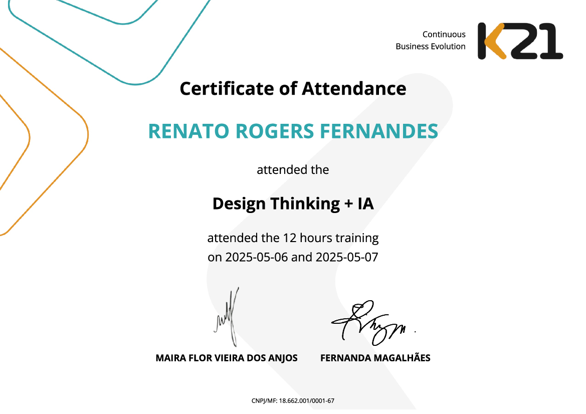 Certificado K21